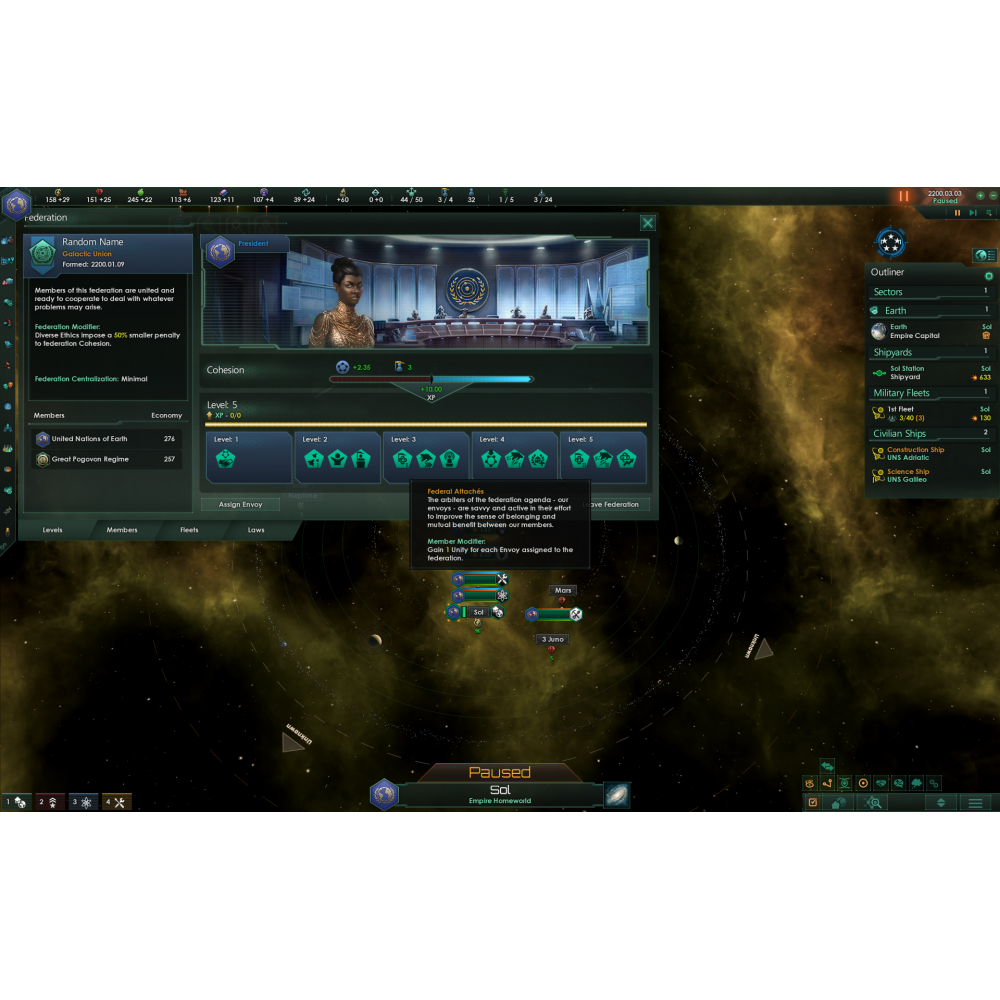 Stellaris: Federations