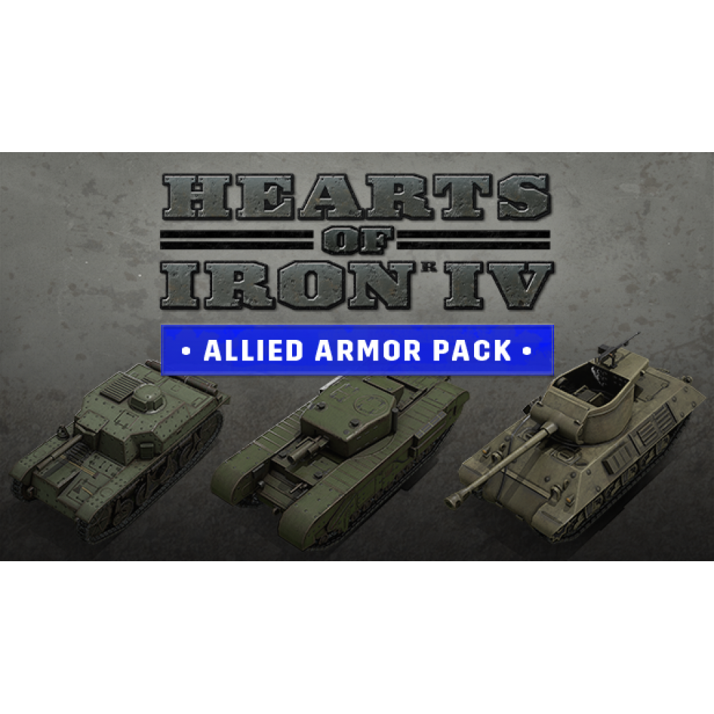 Hearts of Iron IV: Allied Armor Pack