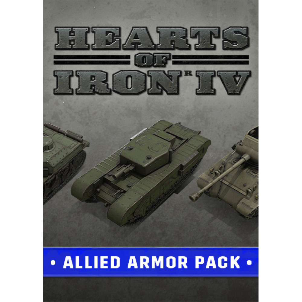 Hearts of Iron IV: Allied Armor Pack