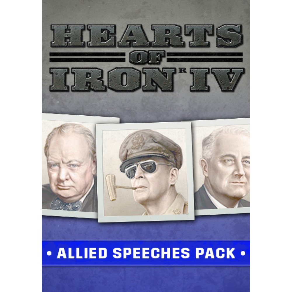 Hearts of Iron IV: Allied Speeches Pack