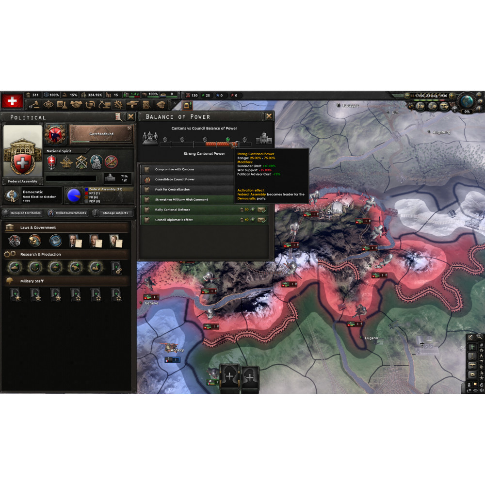 Hearts of Iron IV: By Blood Alone