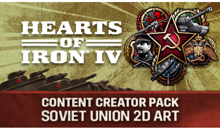 Hearts of Iron IV: Content Creator Pack - Soviet Union 2D Art Hearts of Iron IV: Content Creator Pack - Soviet Union 2D Art
