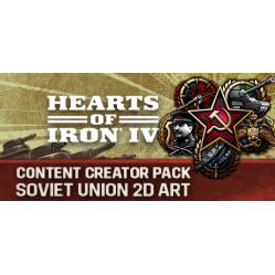 Hearts of Iron IV: Content Creator Pack - Soviet Union 2D Art