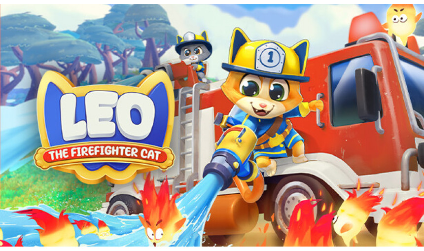 Leo: The Firefighter Cat