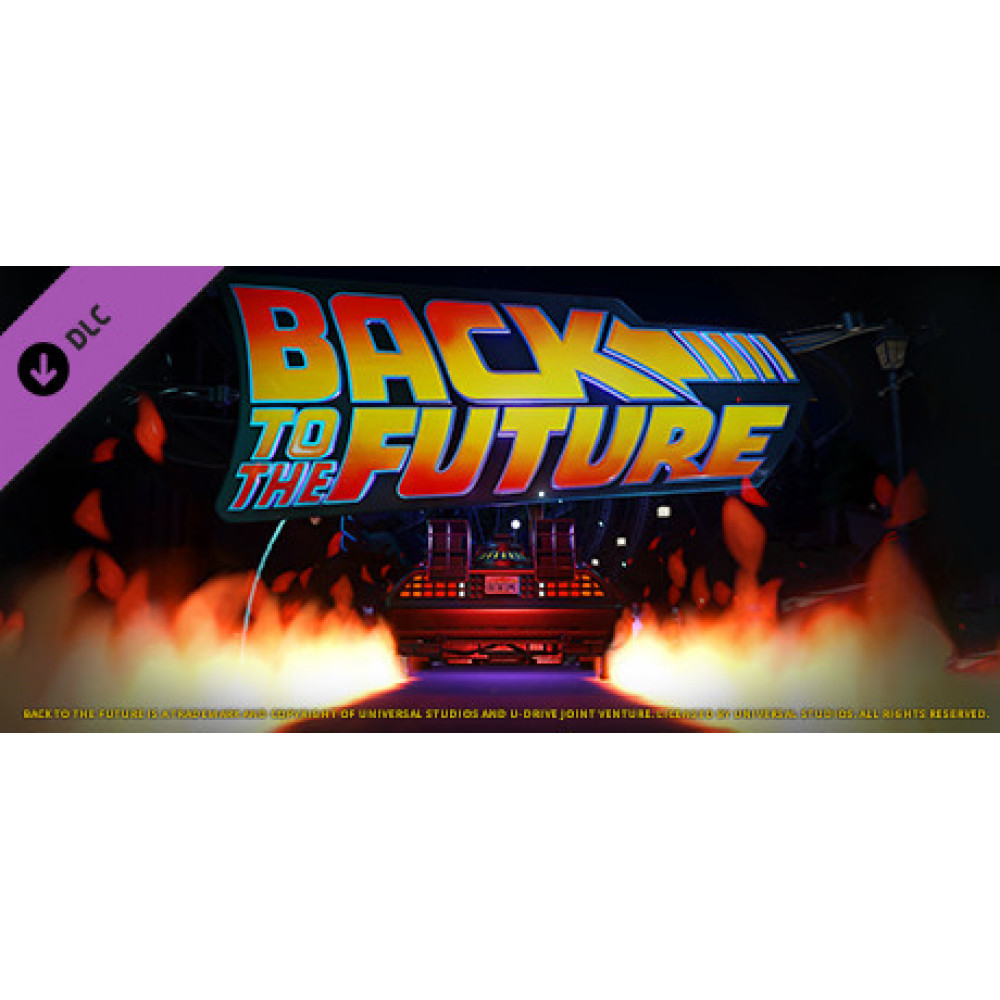 Planet Coaster - Back to the Future™ Time Machine Construction Kit