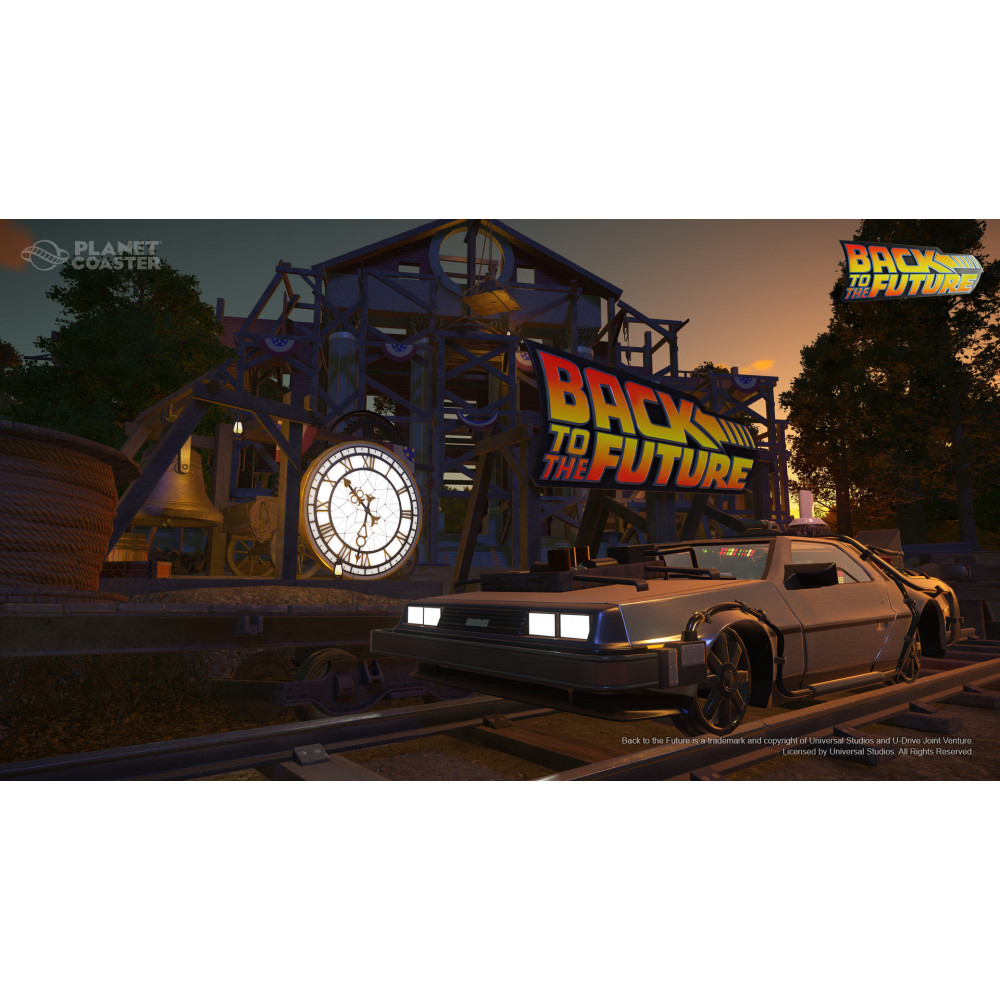 Planet Coaster - Back to the Future™ Time Machine Construction Kit