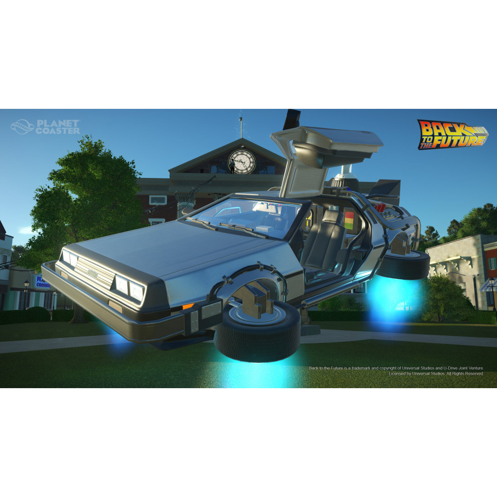 Planet Coaster - Back to the Future™ Time Machine Construction Kit