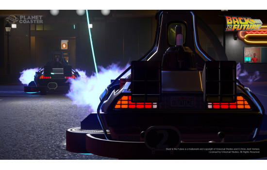 Planet Coaster - Back to the Future™ Time Machine Construction Kit