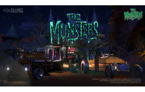 Planet Coaster - The Munsters® Munster Koach Construction Kit