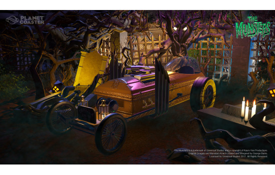 Planet Coaster - The Munsters® Munster Koach Construction Kit