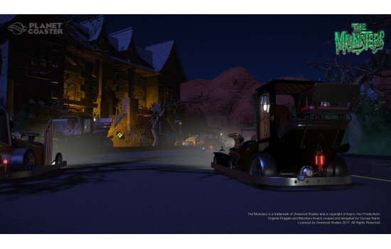 Planet Coaster - The Munsters® Munster Koach Construction Kit