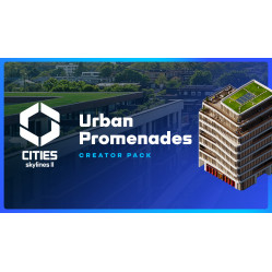 Cities: Skylines II - Creator Pack: Urban Promenades